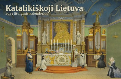 2023 liturginis kalendorius (priekinis viršelis)